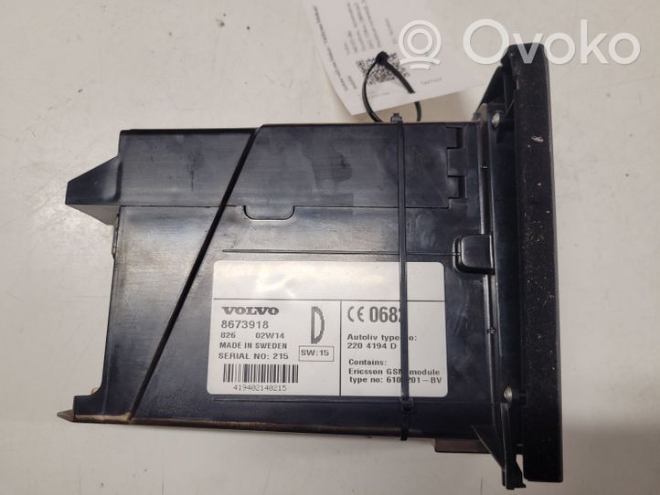 Volvo S60 Sterownik / Moduł sterujący telefonem 8673918