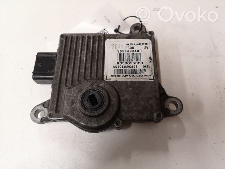 Citroen C6 Gearbox control unit/module 9654493480