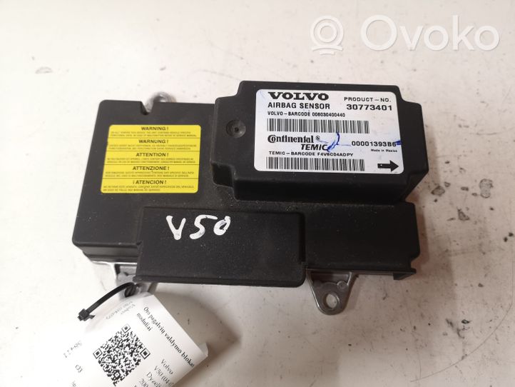 Volvo V50 Module de contrôle airbag 30773401