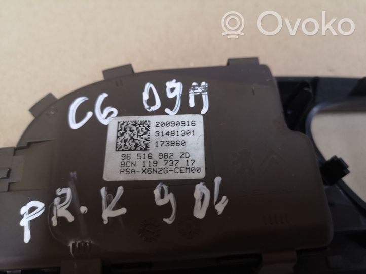 Citroen C6 Interruttore di controllo del sedile 96516982ZD