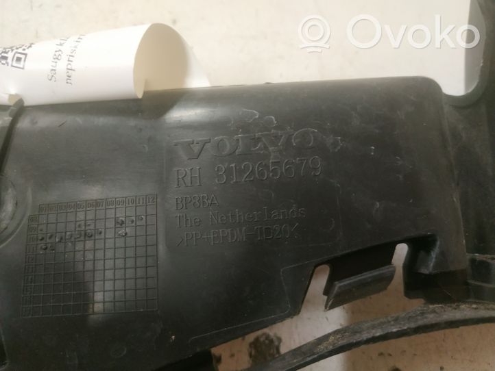 Volvo C30 Staffa di rinforzo montaggio del paraurti posteriore 31265679