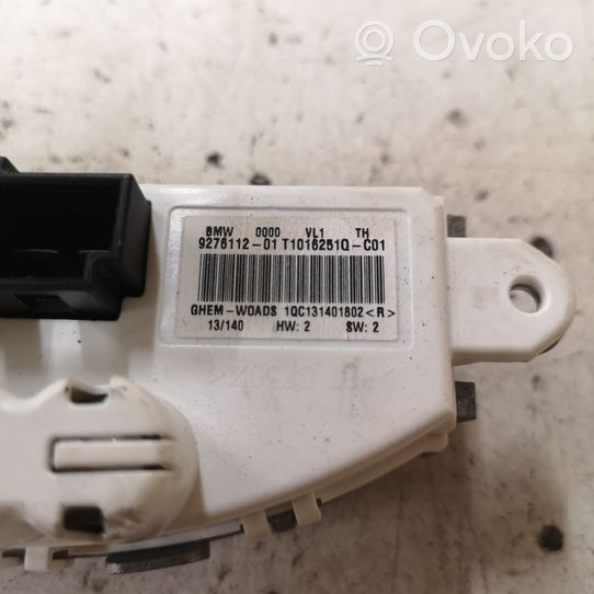 BMW 1 F20 F21 Rezystor / Opornik dmuchawy nawiewu 927611201