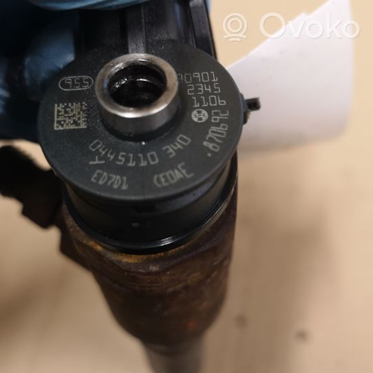 Citroen C4 Cactus Fuel injector 0445110340