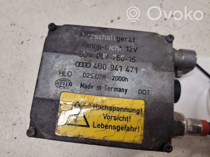 Audi A6 S6 C5 4B Module de ballast de phare Xenon 4B0941471