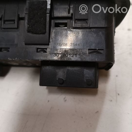 Citroen C5 Interruttore di controllo dell’alzacristalli elettrico 96599975XT