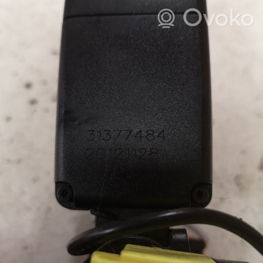 Volvo V40 Boucle de ceinture de sécurité arrière centrale 31377484