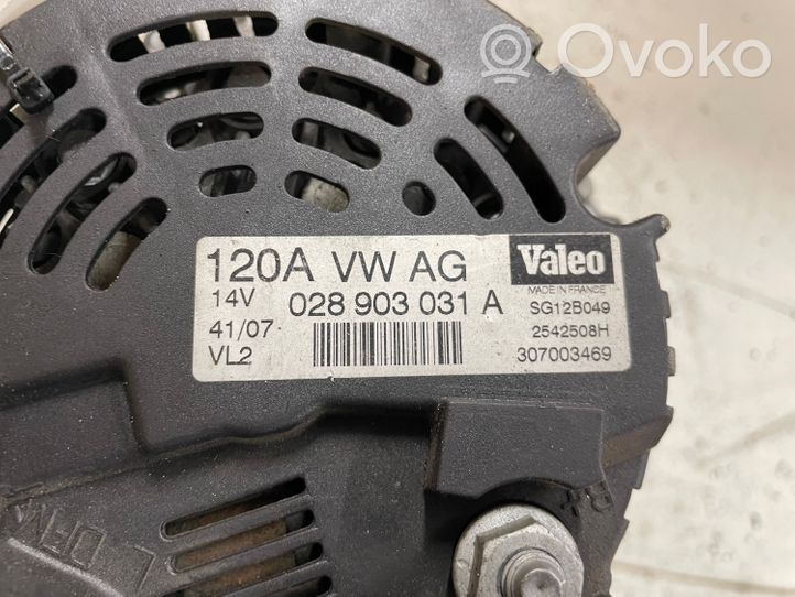 Skoda Superb B5 (3U) Alternator 028903031A