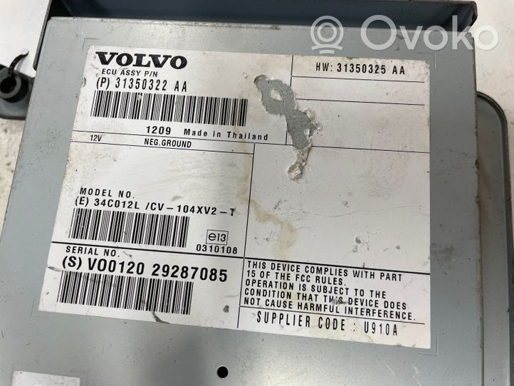 Volvo V60 Wzmacniacz audio 31350322AA