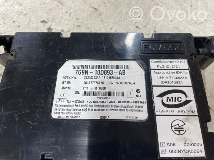 Volvo V50 Bluetooth control unit module 31210293AA