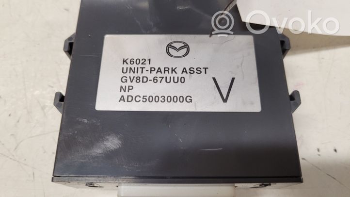 Mazda 6 Unité de commande, module PDC aide au stationnement GV8D67UU0