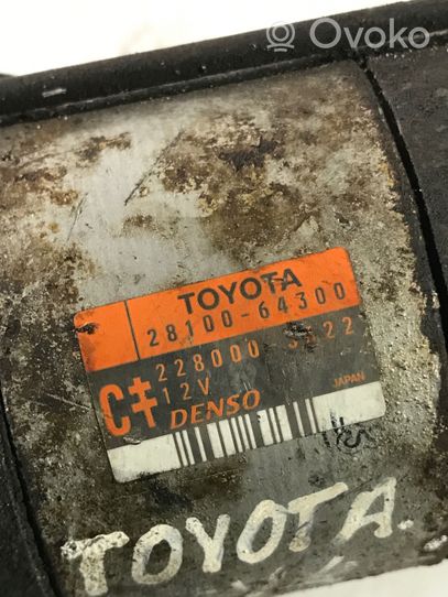 Toyota RAV 4 (XA20) Rozrusznik 2810064300