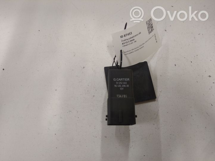 Citroen C5 Glow plug pre-heat relay 51252002