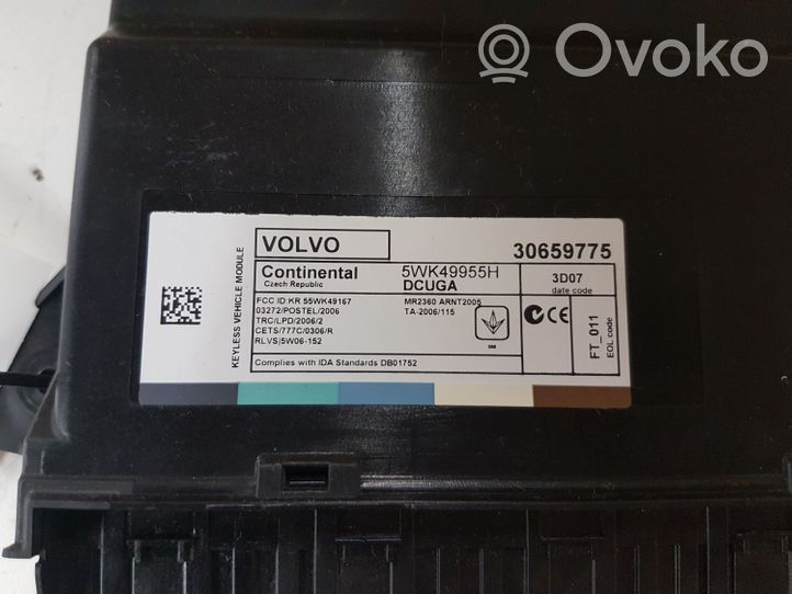 Volvo V40 Moduł / Sterownik systemu uruchamiania bezkluczykowego 30659775