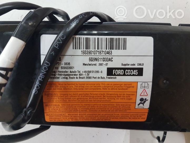 Ford Galaxy Poduszka powietrzna Airbag fotela 609933901