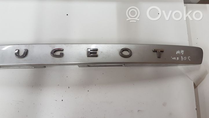 Peugeot 308 Takaluukun rekisterikilven valon palkki 96806027