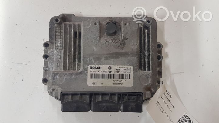 Renault Trafic II (X83) Sterownik / Moduł ECU 0281017065