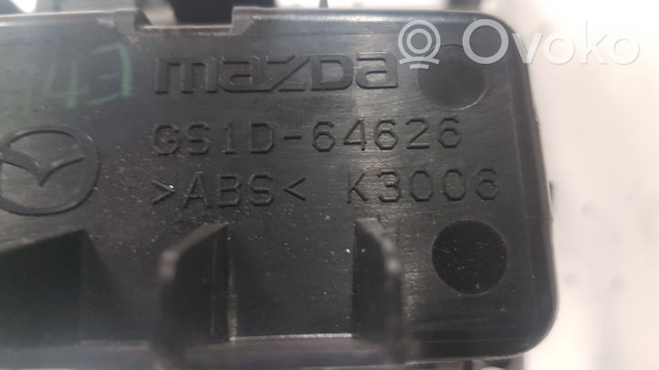 Mazda 6 Vaihteenvalitsimen kehys verhoilu muovia GS1D64626
