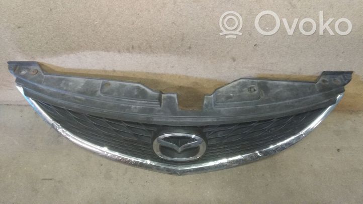 Mazda 6 Grille calandre supérieure de pare-chocs avant GS1D50712