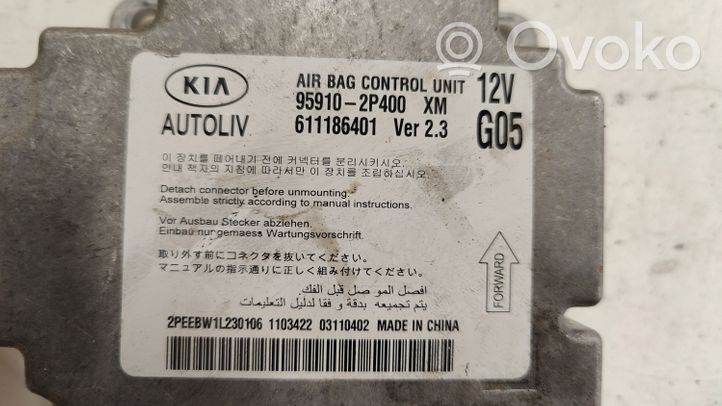 KIA Sorento Sterownik / Moduł Airbag 959102P400