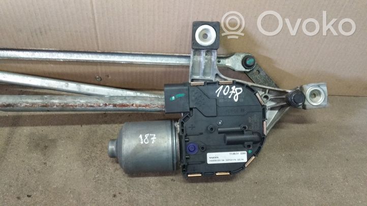 Volvo V60 Front wiper linkage and motor 3397021174