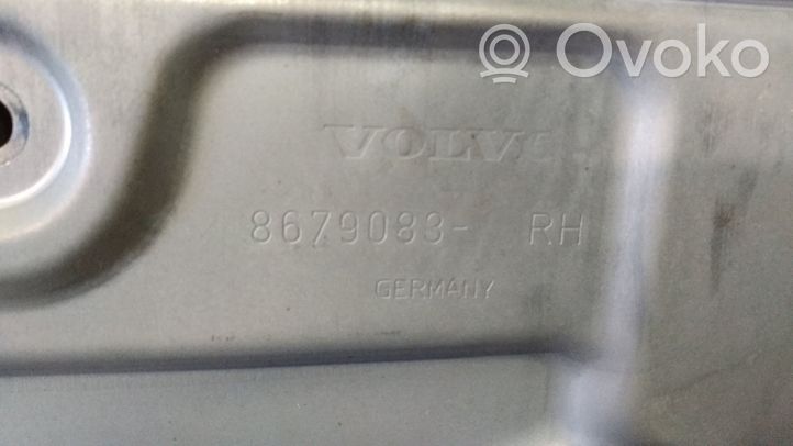 Volvo V50 Meccanismo di sollevamento del finestrino posteriore senza motorino 8679083