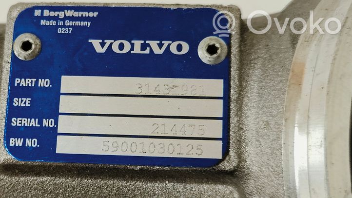 Volvo XC60 Rura / Wąż dolotowy powietrza turbiny 59001030125