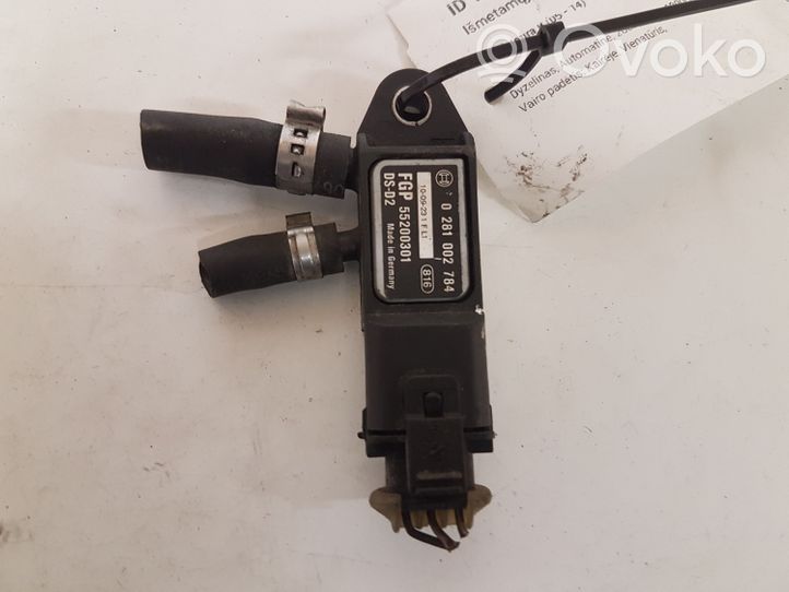 Opel Zafira B Exhaust gas pressure sensor 0281002784