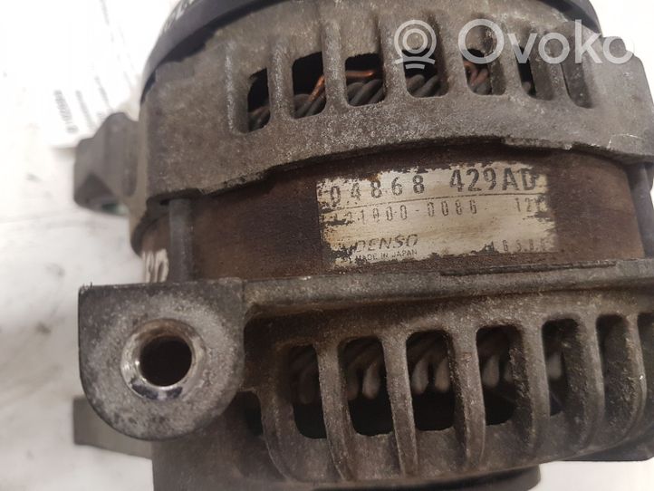 Chrysler Voyager Alternator 04868429AD