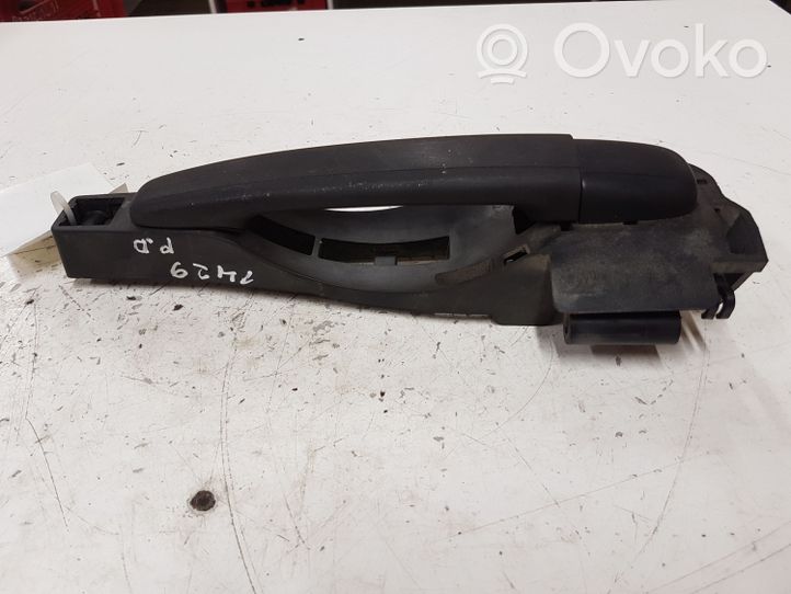 Citroen C2 Klamka zewnętrzna drzwi przednich 9650444380