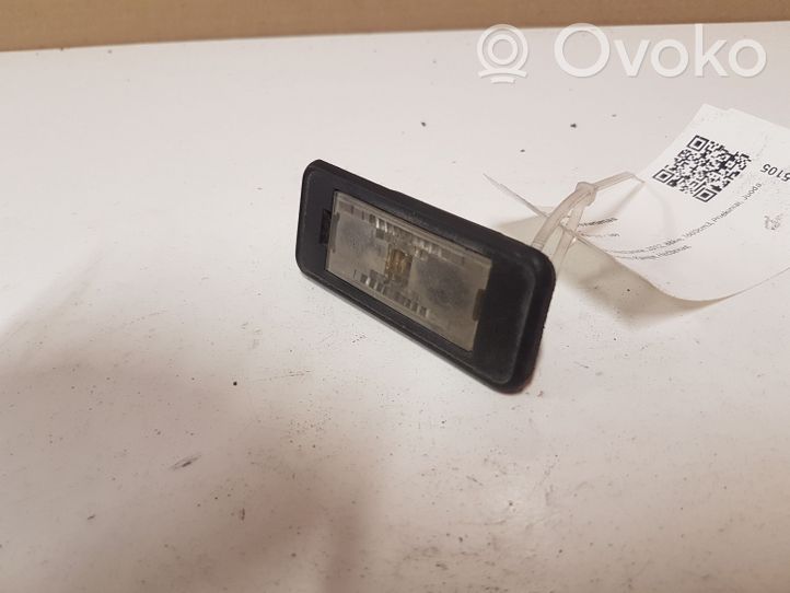 Citroen C4 II Lampa oświetlenia tylnej tablicy rejestracyjnej 9682403680