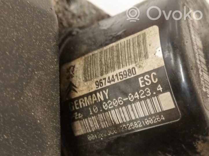 Citroen C3 Sterownik / moduł ABS 10096039263