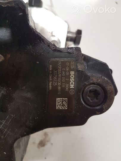 Volvo C30 Polttoaineen ruiskutuksen suurpainepumppu 0445010111