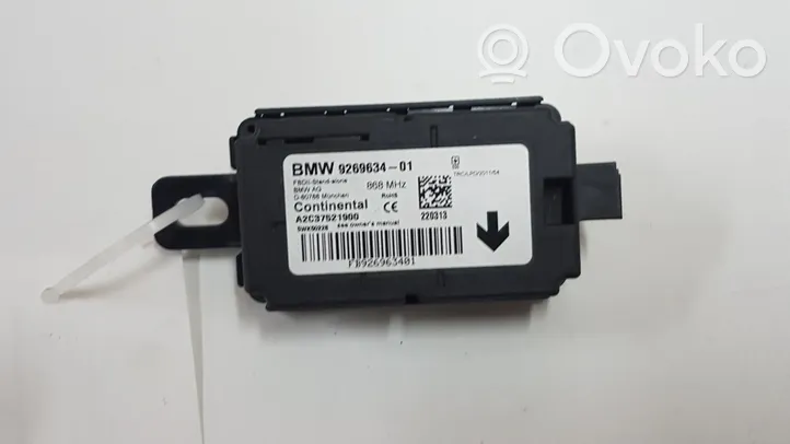 BMW 3 F30 F35 F31 Boîtier module alarme 926963401