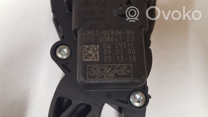 Volvo V50 Akceleratoriaus pedalas 6PV00864103