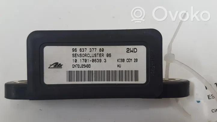 Citroen C3 ESP acceleration yaw rate sensor 9663737780