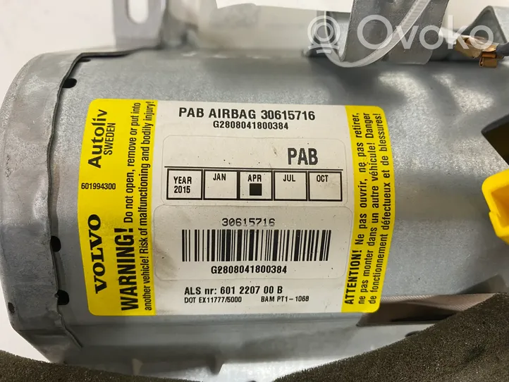 Volvo V50 Airbag de passager 30615716