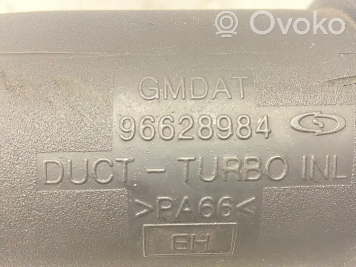 Chevrolet Captiva Support, tuyau de refroidissement intermédiaire 96628984