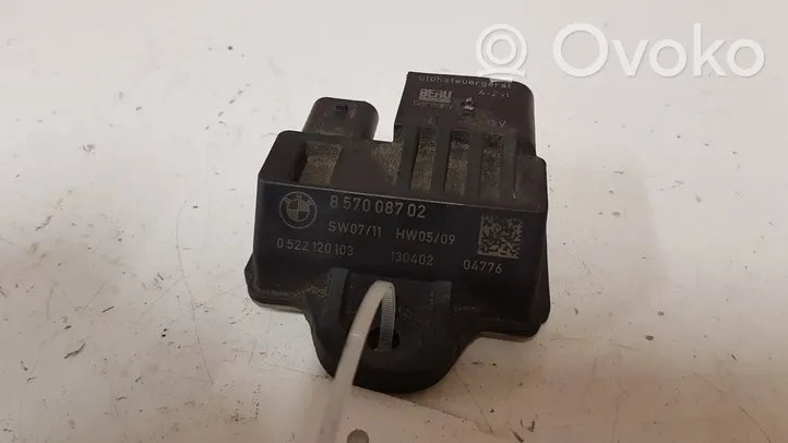 BMW 1 F20 F21 Przekaźnik / Modul układu ogrzewania wstępnego 857008702