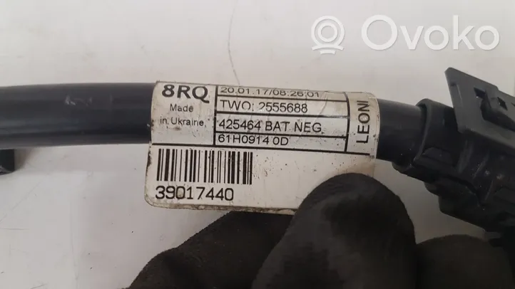 Opel Astra K Cavo negativo messa a terra (batteria) 2555688