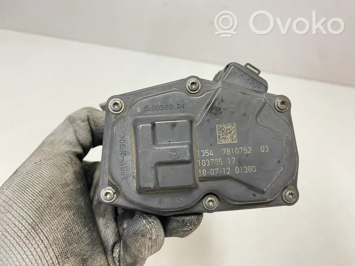 BMW 1 F20 F21 Clapet d'étranglement 13547810752