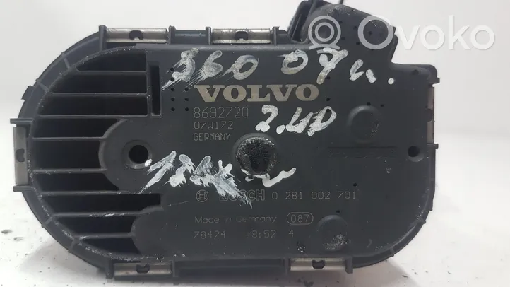 Volvo S60 Throttle valve 8692720