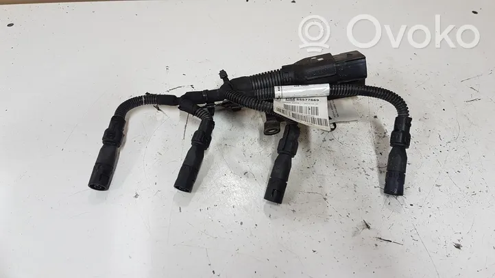 Opel Astra J Cables de la bujía incandescente 55577669