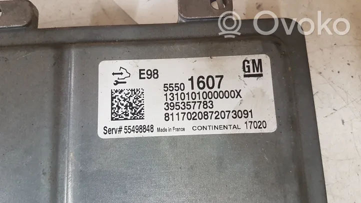 Opel Astra K Calculateur moteur ECU 55501607