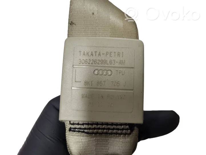 Audi A4 S4 B8 8K Pas bezpieczeństwa fotela przedniego 305797410