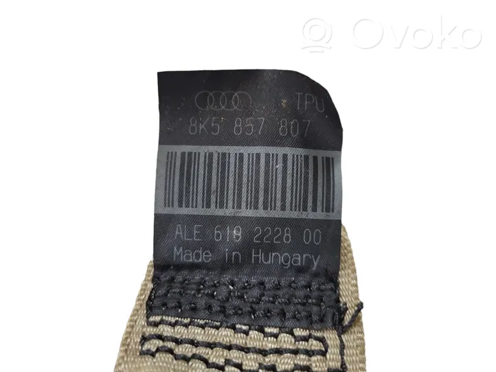 Audi A4 S4 B8 8K Rear seatbelt 8K5857807