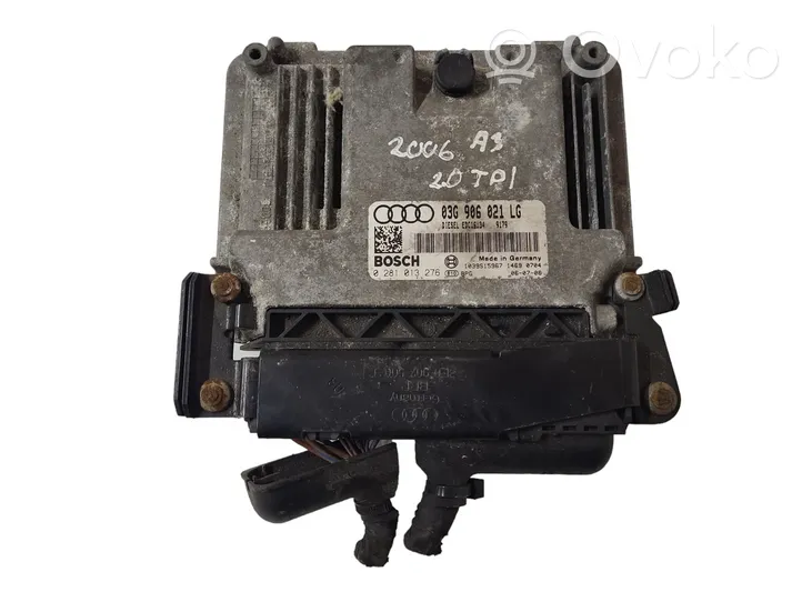 Audi A3 S3 8P Dzinēja vadības bloks 0281013276