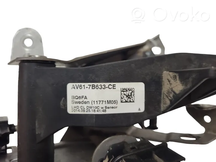 Ford C-MAX II Clutch pedal AV617B633CE