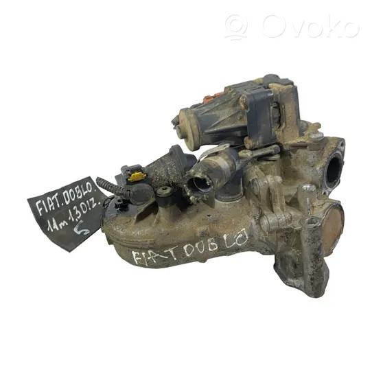 Fiat Doblo EGR-venttiili/lauhdutin 55230929