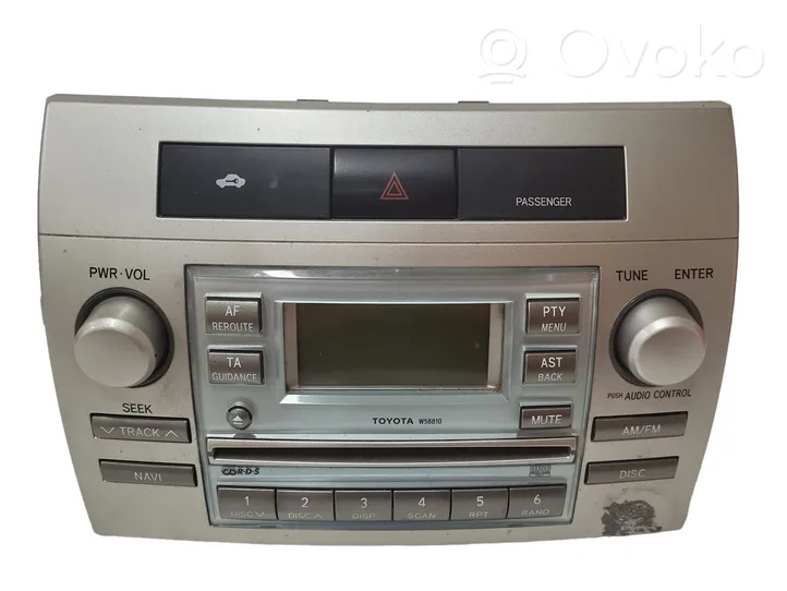 Toyota Corolla Verso E121 Radio/CD/DVD/GPS-pääyksikkö 