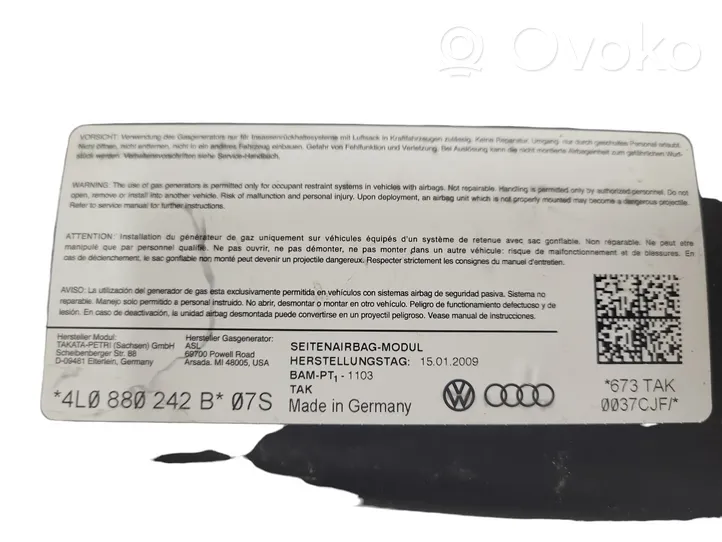 Audi Q7 4L Airbag sedile 4L0880242B